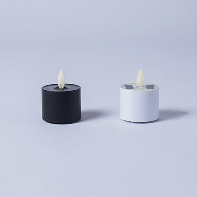 Flammenlose Solar-LED-Teelichter