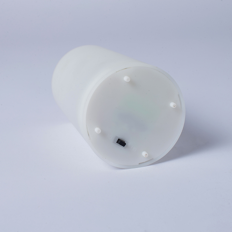 Set mit 4 weißen Solar-LED-Kerzen