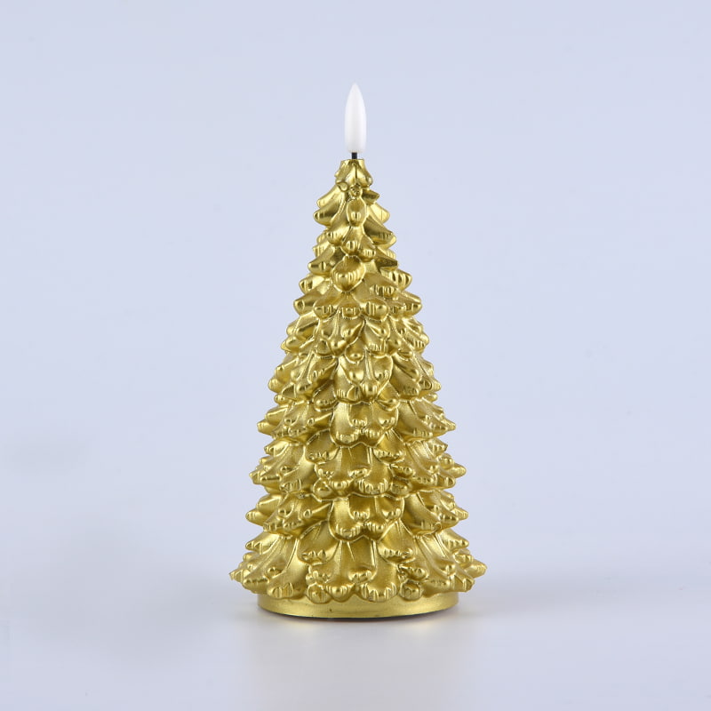 Glitzernde Weihnachtsbaum-LED-Kerzen